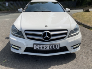 2012 Mercedes-Benz C Class 2.1 C250 Cdi Blueefficiency Amg Sport in White — image 2