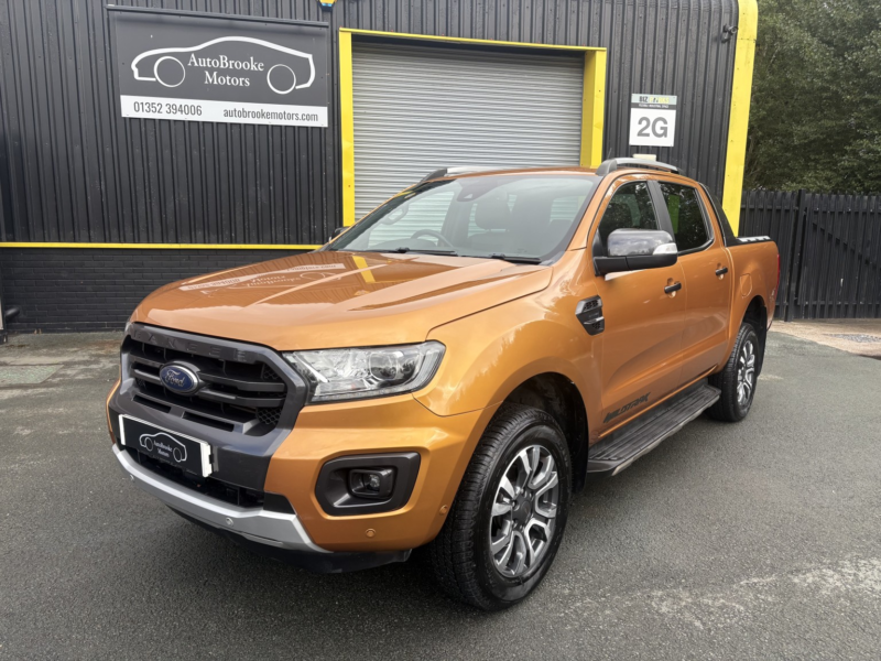 2021 Ford Ranger 2.0 Ranger Wildtrak Double Cab 2.0l Ecoblue 213ps AWD 10 Speed Automatic in Orange — image 1