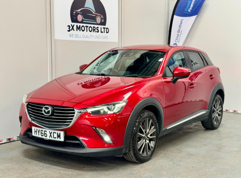 2016 Mazda Cx-3 1.5 Skyactiv-D Sport Nav 4WD Euro 6 (s/s) 5dr in Red — image 1