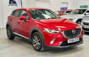 2016 Mazda Cx-3 1.5 Skyactiv-D Sport Nav 4WD Euro 6 (s/s) 5dr in Red — image 2