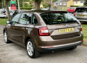 2018 Skoda Rapid Spaceback 1.0 Tsi Se Tech in Brown — image 5