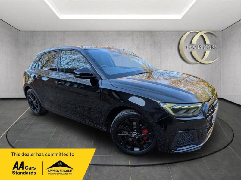 2021 Audi A1 1.0 Tfsi 30 Sport Sportback S Tronic Euro 6 (s/s) 5dr in Black — image 1