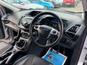 2015 Ford Kuga 2.0 Tdci Titanium 2WD Euro 6 (s/s) 5dr in Silver — image 3
