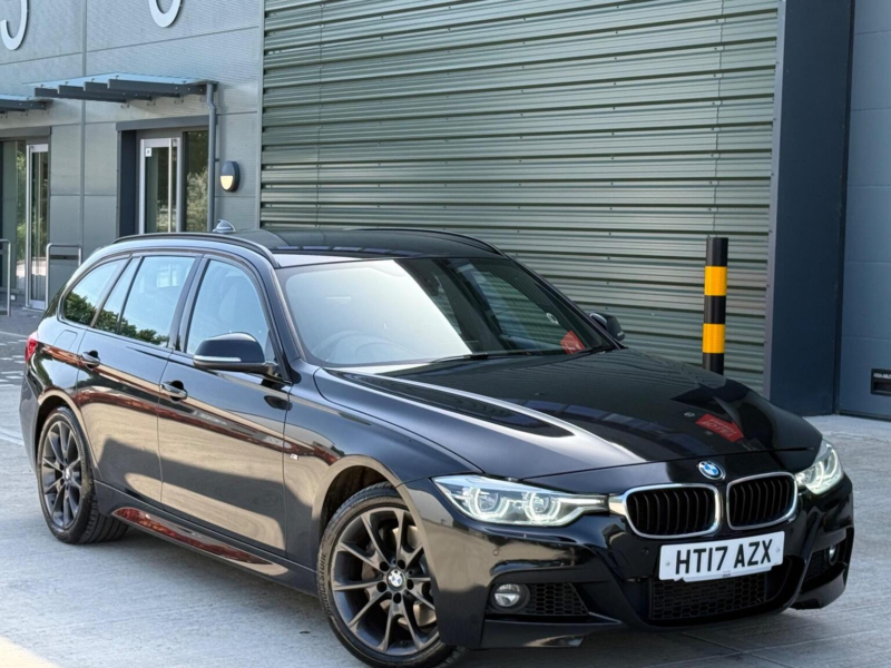 2017 BMW 3 Series 3.0 335d M Sport Touring Auto Xdrive Euro 6 (s/s) 5dr in Black — image 1