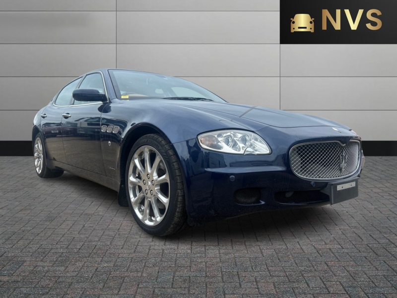 2007 Maserati Quattroporte 4.2 V8 Sport Gt (full Auto) With Electronic Handbrake in Blue — image 1