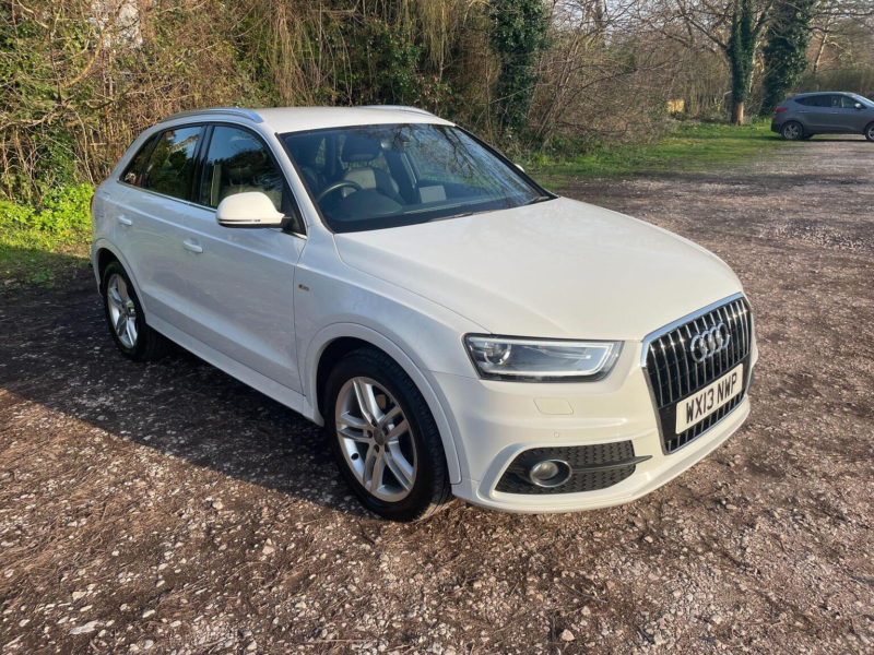 2013 Audi Q3 2.0 Tfsi S Line SUV 5dr Petrol S Tronic Quattro Euro 5 (s/s) (211 Ps) in White — image 1