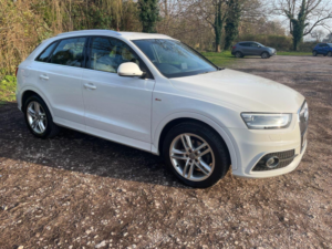 2013 Audi Q3 2.0 Tfsi S Line SUV 5dr Petrol S Tronic Quattro Euro 5 (s/s) (211 Ps) in White — image 3