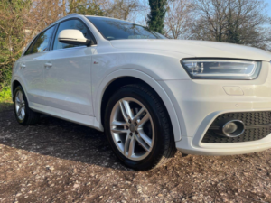 2013 Audi Q3 2.0 Tfsi S Line SUV 5dr Petrol S Tronic Quattro Euro 5 (s/s) (211 Ps) in White — image 4