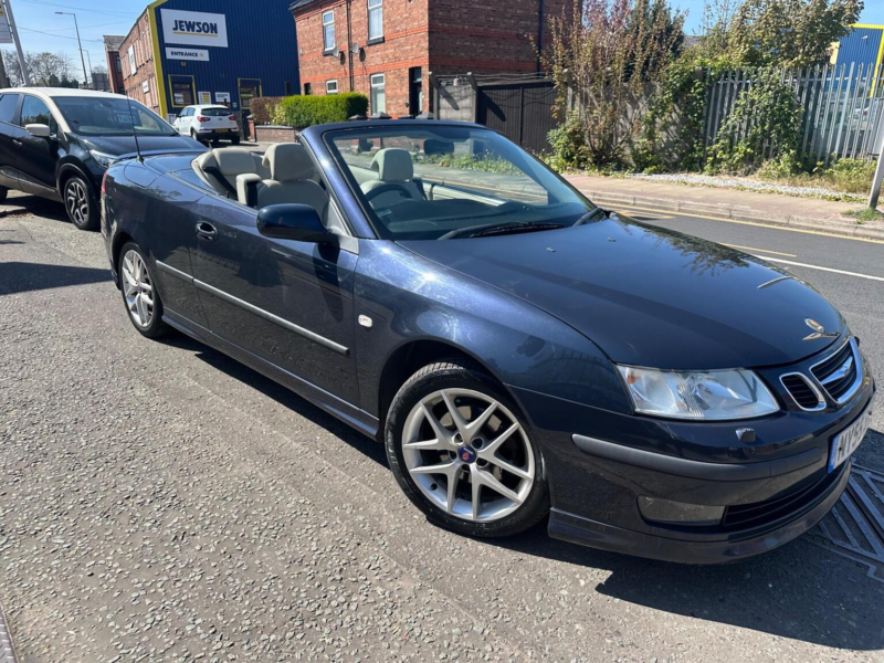2006 Saab 9-3 2.0t Cerulean Aero 2dr in Blue — image 1