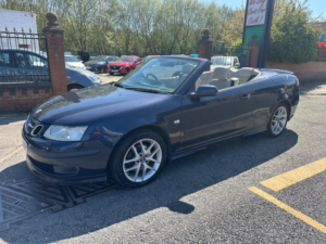 2006 Saab 9-3 2.0t Cerulean Aero 2dr in Blue — image 2