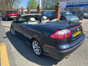 2006 Saab 9-3 2.0t Cerulean Aero 2dr in Blue — image 4