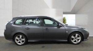 2010 Saab 9-3 1.9 Ttid Turbo Edition Sportwagon Auto Euro 5 5dr in Grey — image 5