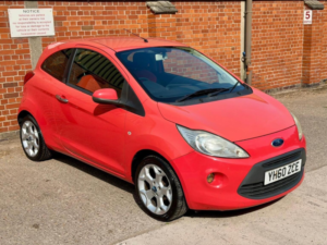 2010 Ford Ka 1.2 Titanium Euro 4 3dr in Red — image 2