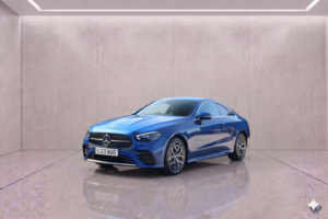 2023 Mercedes-Benz E-Class 2.0 E 300 Amg Line Premium Mhev Auto 2dr in Blue — image 2