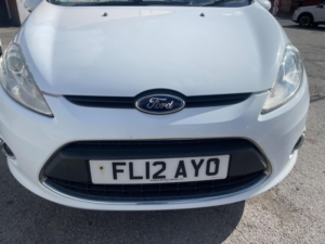 2012 Ford Fiesta 1.25 Zetec 3dr in White — image 2