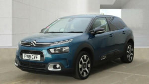 2018 Citroen C4 Cactus 1.2 Puretech Flair Euro 6 (s/s) 5dr in Blue — image 3