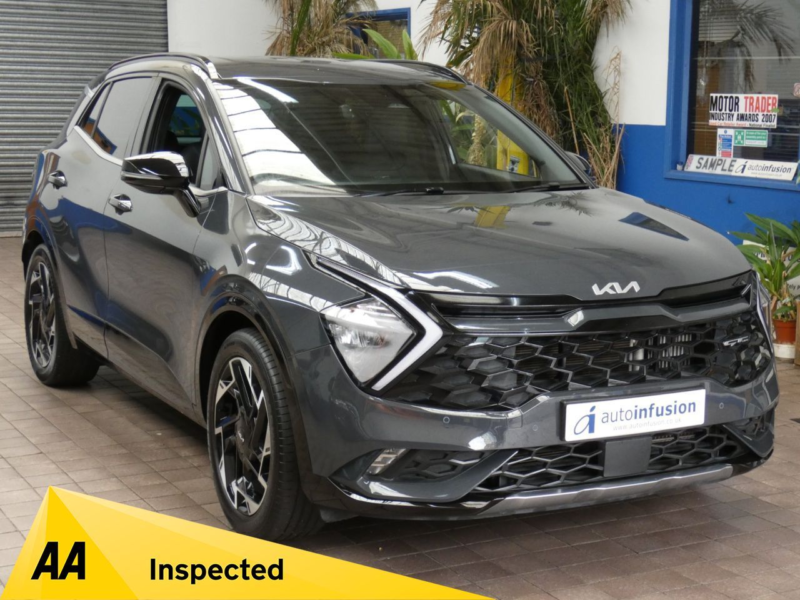 2023 Kia Sportage 1.6 T-Gdi Mhev Gt-Line SUV 5dr Petrol Hybrid Dct Euro 6 (s/s) (148 Bhp) in Grey — image 1