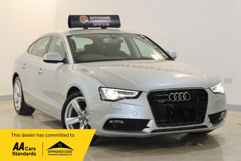 2014 Audi A5 2.0 Tfsi Se Sportback S Tronic Quattro in Silver — image 1