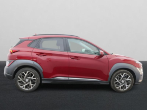 2022 Hyundai Kona 1.6 H-Gdi Premium SUV 5dr Petrol Hybrid Dct Euro 6 (s/s) (141 Ps) in Red — image 3
