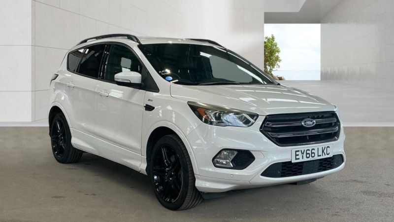 2017 Ford Kuga 2.0 Tdci Ecoblue St-Line Euro 6 (s/s) 5dr in White — image 1