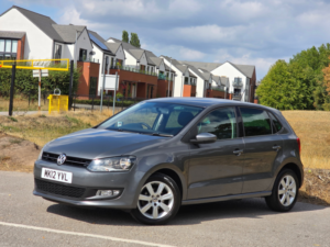 2012 Volkswagen Polo 1.4 Match Hatchback 5dr Petrol Manual Euro 5 (85 Ps) in Grey — image 3