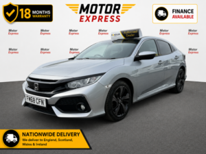 2019 Honda Civic 1.0 Vtec Turbo Sr in Silver — image 4