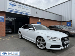 2014 Audi A6 3.0 A6 Black Edition Tdi Quattro Auto 4WD 4dr in White — image 6