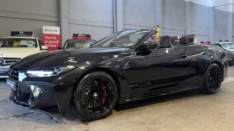 2024 BMW M4 3.0 M4 Competition M Xdrive Convertible Automatic Black 2dr Ultimate Pack+low Miles+1 Keeper+fbsh in Black — image 1