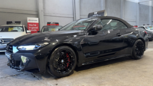 2024 BMW M4 3.0 M4 Competition M Xdrive Convertible Automatic Black 2dr Ultimate Pack+low Miles+1 Keeper+fbsh in Black — image 2