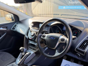 2013 Ford Focus 1.6 Tdci Titanium Navigator in White — image 3