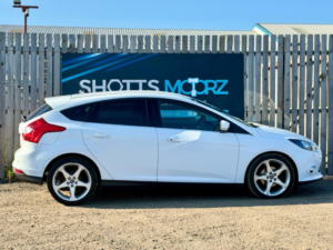 2013 Ford Focus 1.6 Tdci Titanium Navigator in White — image 7