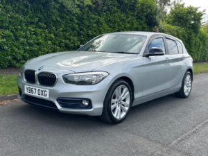 2017 BMW 1 Series 1.5 118i Sport Auto Euro 6 (s/s) 5dr in Silver — image 5