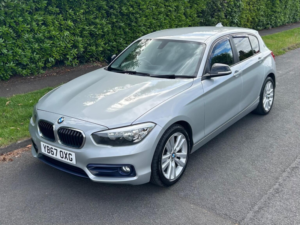 2017 BMW 1 Series 1.5 118i Sport Auto Euro 6 (s/s) 5dr in Silver — image 6