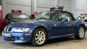 2001 BMW Z3 2.2 E36 Z3 2.2i Roadster Convertible Automatic Blue 2dr Rare Auto+stunning+leather in Blue — image 2