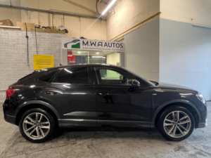 2021 Audi Q3 2.0 Tfsi 40 Black Edition Sportback 5dr Petrol S Tronic Quattro Euro 6 (s/s) (190 Ps) in Black — image 4