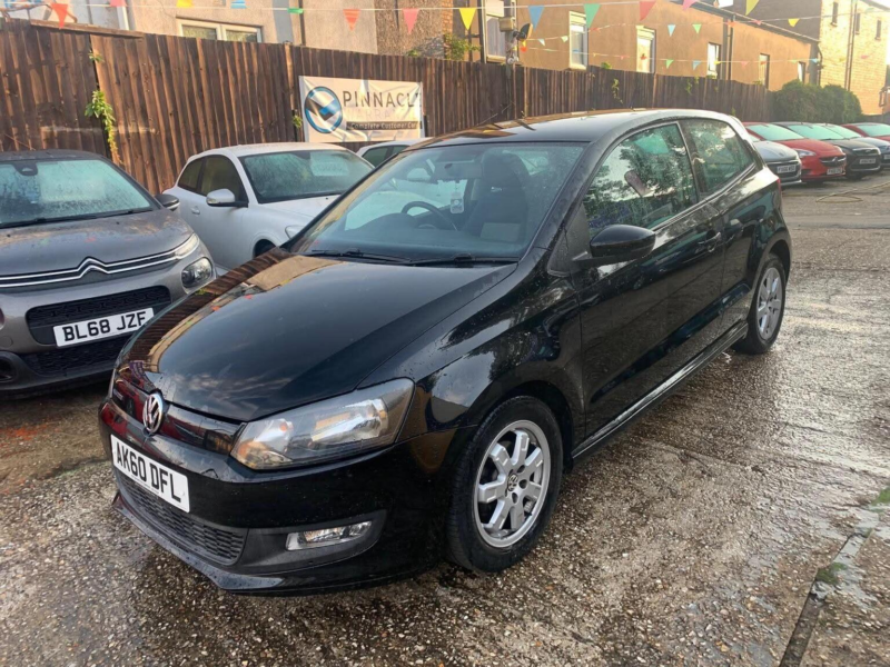 2010 Volkswagen Polo 1.2 Tdi Bluemotion Euro 5 (s/s) 3dr in Black — image 1