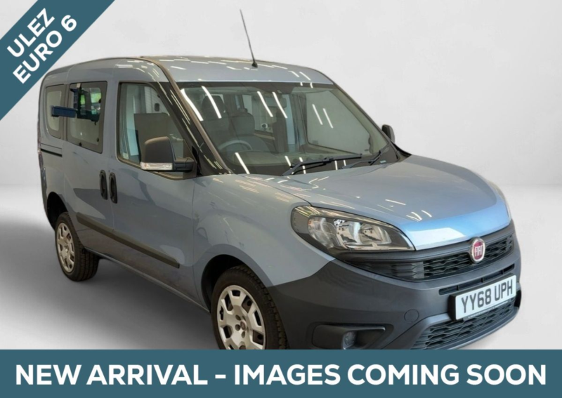 2019 Fiat Doblo 3 SEAT Wheelchair Accessible Disabled Access Vehicle Wav in Blue — image 1