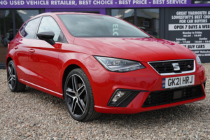 2021 SEAT Ibiza 1.0 Tsi Fr Sport Euro 6 (s/s) 5dr in Red — image 6