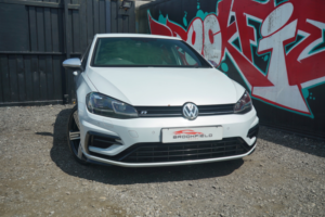 2017 Volkswagen Golf 2.0 Tsi Bluemotion Tech R Hatchback 5dr Petrol DSG 4motion Euro 6 (s/s) (310 Ps) in Silver — image 4
