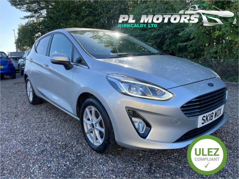 2018 Ford Fiesta 1.0t Ecoboost Zetec Euro 6 (s/s) 5dr in Silver — image 1