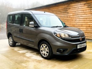 2019 Fiat Doblo 4 SEAT Wheelchair Accessible Disabled Access Vehicle Wav in Grey — image 3