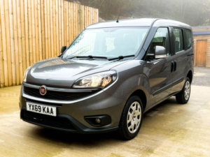 2019 Fiat Doblo 4 SEAT Wheelchair Accessible Disabled Access Vehicle Wav in Grey — image 5