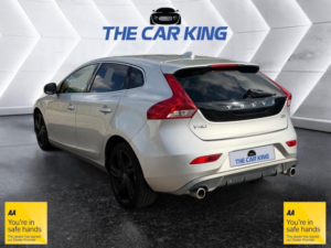 2017 Volvo V40 2.0 D2 R-Design Pro Euro 6 (s/s) 5dr in Silver — image 4