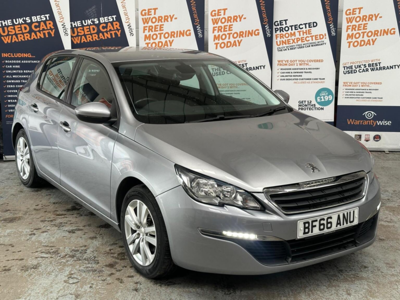 2017 Peugeot 308 1.2 Puretech Active Euro 6 (s/s) 5dr in Grey — image 1