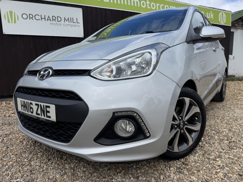 2016 Hyundai I10 1.2 I10 Prem Se 1.2 (blue Int) in Grey — image 1