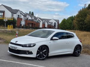2013 Volkswagen Scirocco 2.0 Tdi R-Line Hatchback 3dr Diesel Manual Euro 5 (leather, Nav) (177 Ps) in White — image 3