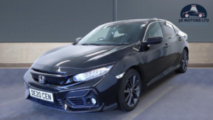 2020 Honda Civic 1.6 I-Dtec Sr Euro 6 (s/s) 5dr in Black — image 2