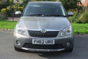2013 Skoda Fabia 1.6 Tdi Scout Euro 5 5dr in Beige — image 2