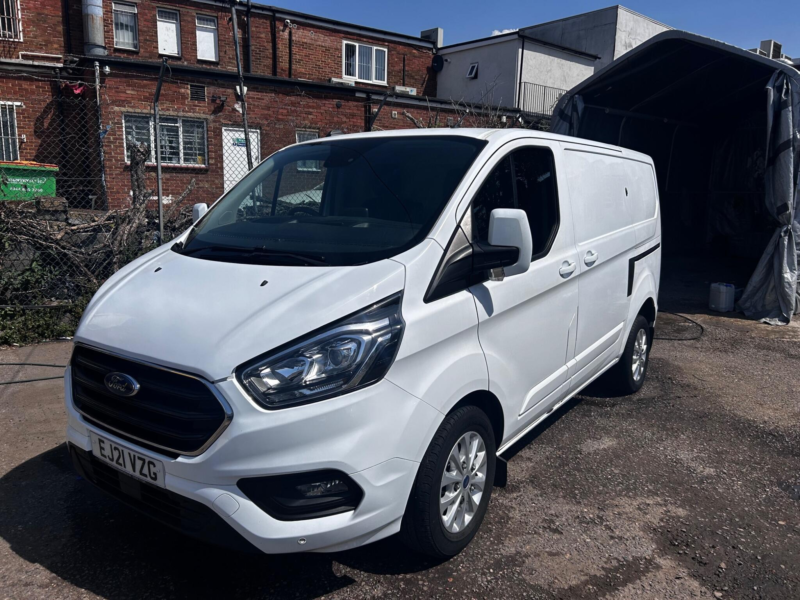 2021 Ford Transit Custom 2.0 280 Ecoblue Limited L1 H1 Euro 6 (s/s) 5dr in White — image 1