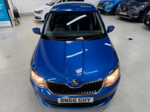 2016 Skoda Fabia 1.0 Se Euro 6 (s/s) 5dr in Blue — image 2